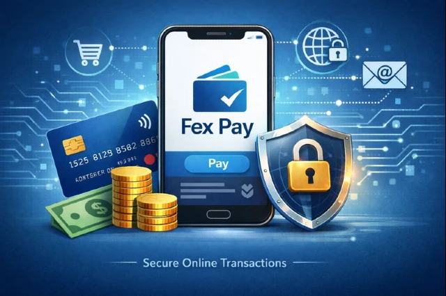 fex pay digital wallet and payment system supporting secure online transactions
