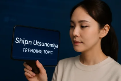 Ship Utsunomiya displayed on a digital screen representing a trending topic online