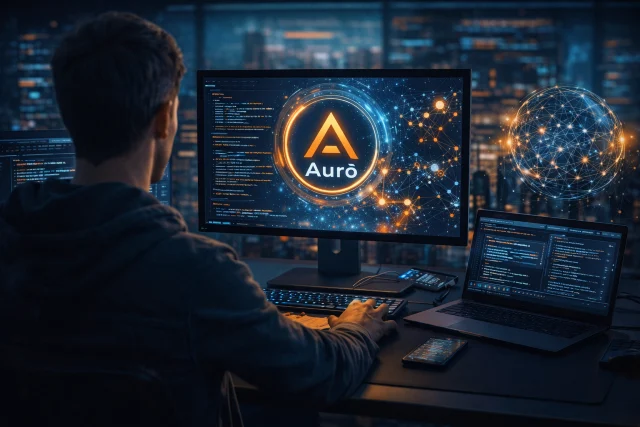 Aurö trend in 2026 showing modern .NET 10 development with AI agents, cloud native deployment, NuGet packages, and performance optimization