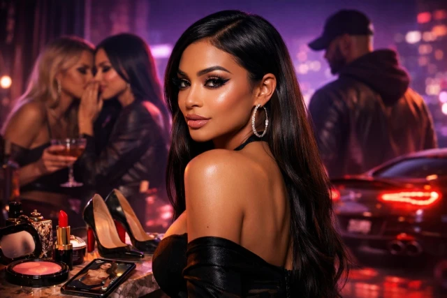 Baddie Hub secret entertainment trend explained with short-form creator culture visuals