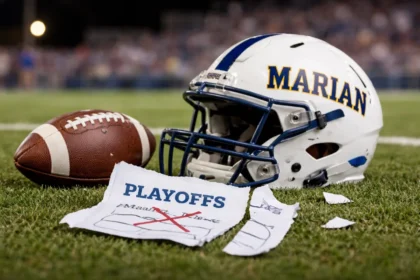 Marian College Playoff Withdrawal after academic eligibility violation in NAIA football