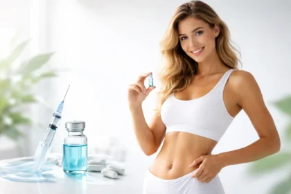 Peptides for Weight Loss treatment concept for body confidence and wellness