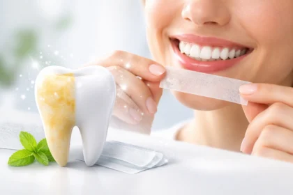 Do Whitening Strips Work for removing yellow teeth stains at home